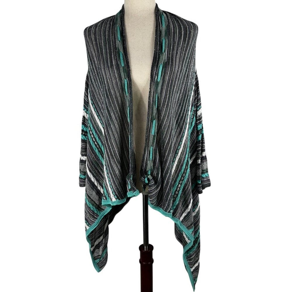 Iconic M By MISSONI Designer Knitwear Wrap Size 14